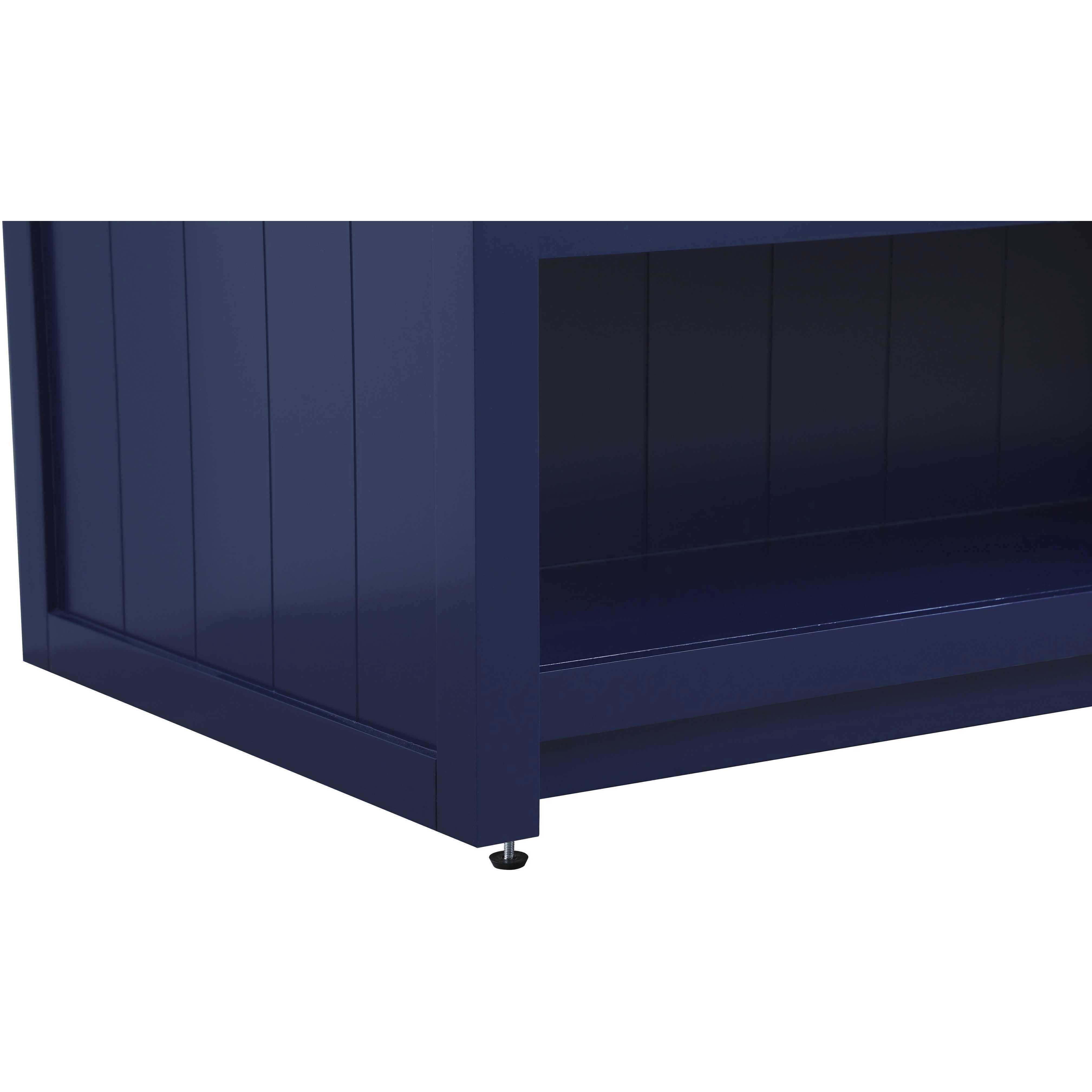 Porter Blue Kitchen Island in 48 in