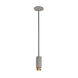 Exhaust Pendant LED 2.36 inch Stone / Brass Pendant Ceiling Light