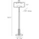 Mitchell 60 inch 100.00 watt Bronze Floor Lamp Portable Light