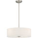 Mid Town LED 18 inch Brushed Steel Pendant Ceiling Light