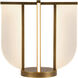 Anders 15.75 inch 20.00 watt Vintage Brass Table Lamp Portable Light