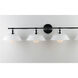 Willowbrook 4 Light 42.25 inch Polished Chrome Wall Sconce Wall Light