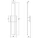 Planes LED 3 inch Satin White ADA Wall Sconce Wall Light