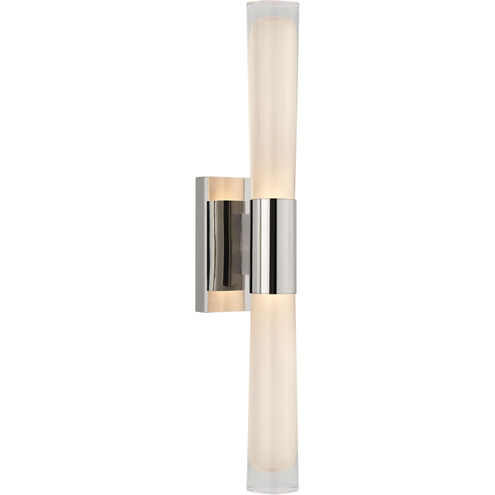 AERIN Brenta LED 3.5 inch Polished Nickel Single Sconce Wall Light