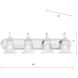 Homestead 4 Light 30 inch Chrome Vanity Light Wall Light