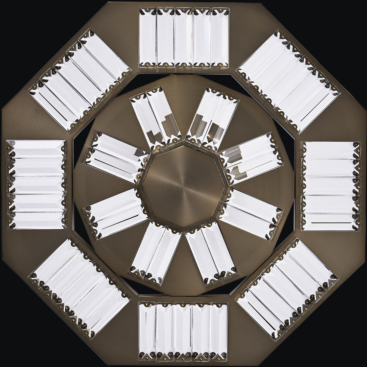 Tempo 20 inch Winter Brass Pendant Ceiling Light