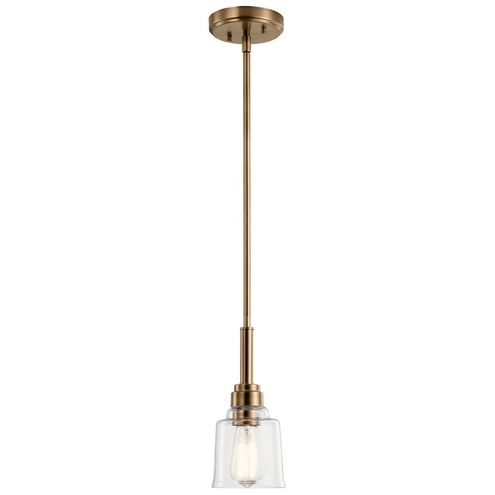 Aivian 1 Light 5 inch Weathered Brass Mini Pendant Ceiling Light