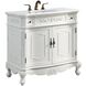 Danville 36 X 21 X 36 inch Antique White Vanity Sink Set