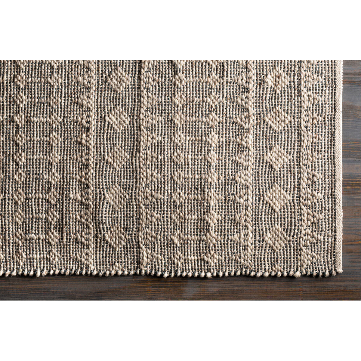 Ingrid 156 X 108 inch Light Beige Rug in 9 x 13, Rectangle