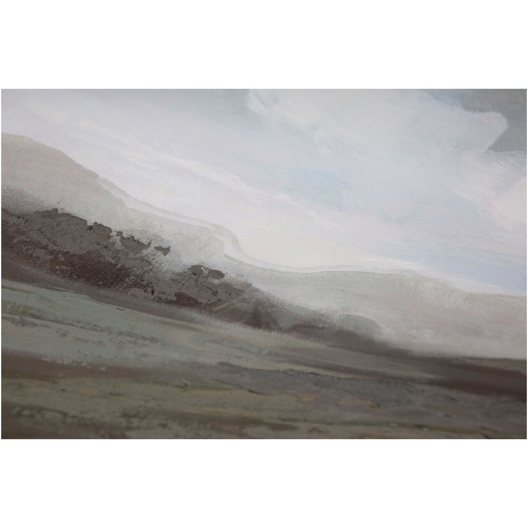 Natural Wood 24 X 24 inch Painting