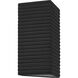 Kyler 10.25 inch Earth Black Outdoor Wall Lantern