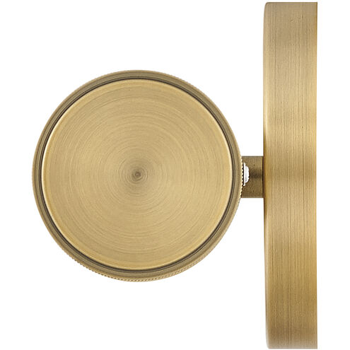 Femi LED 22.25 inch Lacquered Brass Bath Light Wall Light