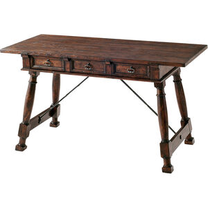 Althorp - Victory Oak 52 X 24 inch Writing Table
