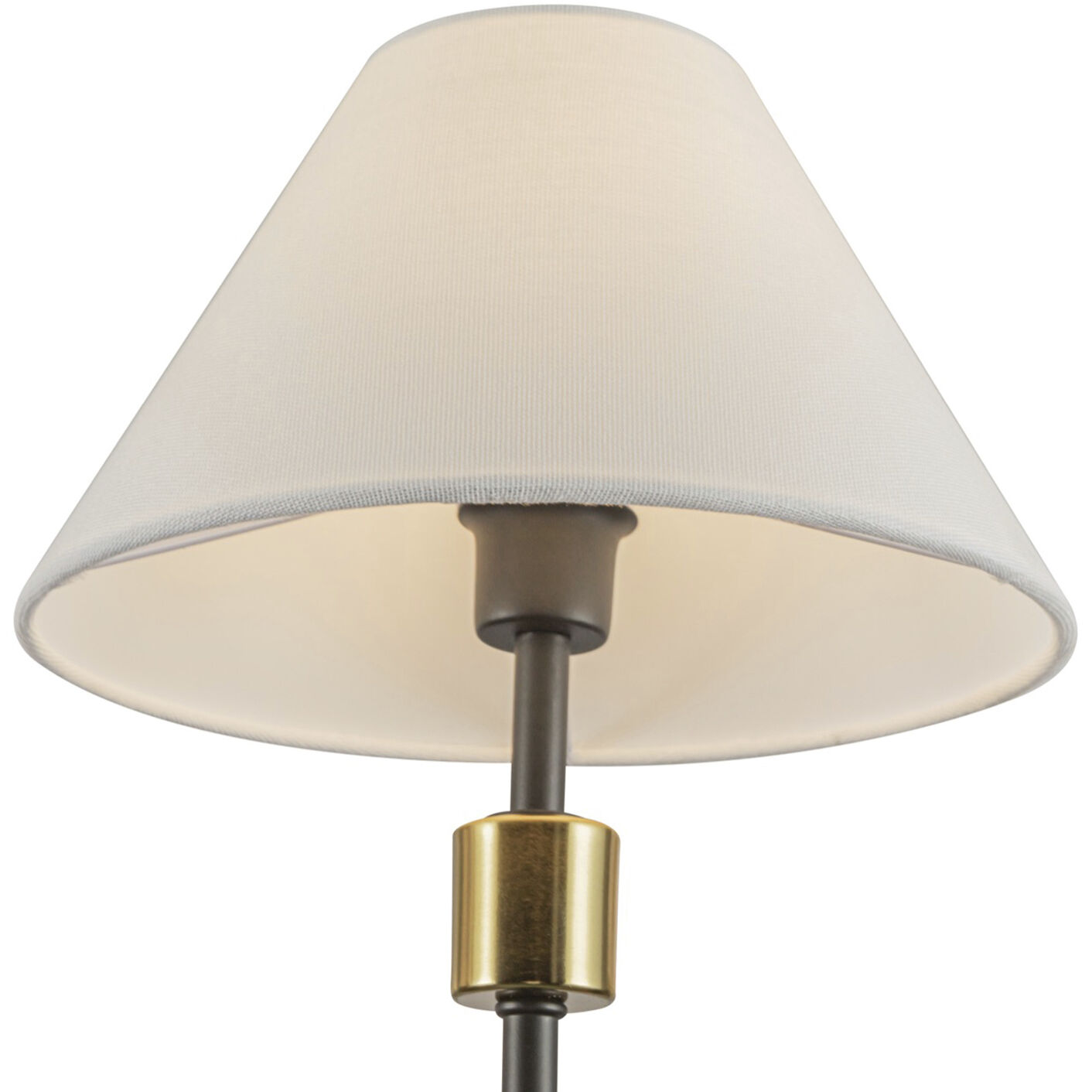 Providence 8 Light 52 inch Black and Brushed Brass Chandelier Ceiling Light