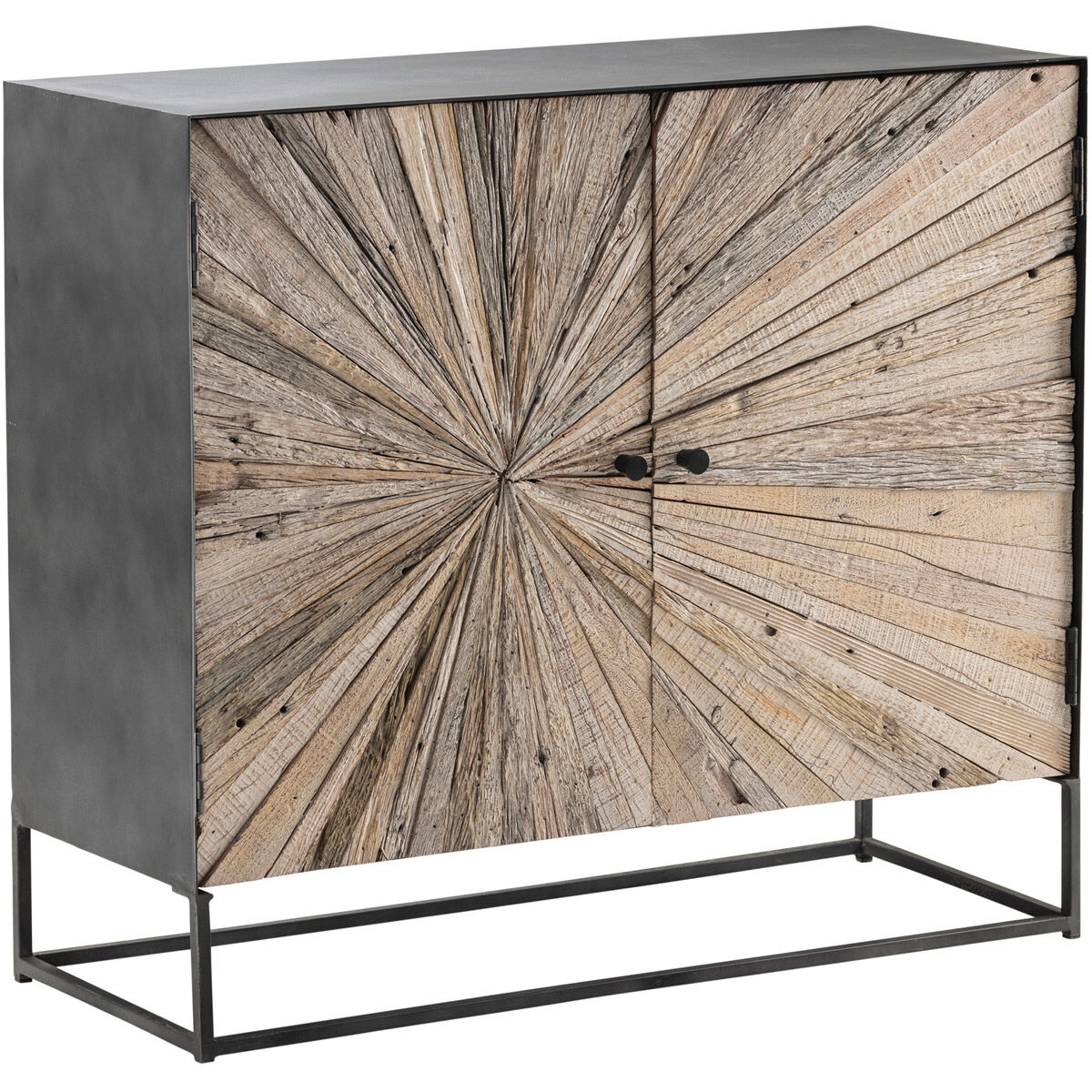 Bazemore Tan and Black Cabinet