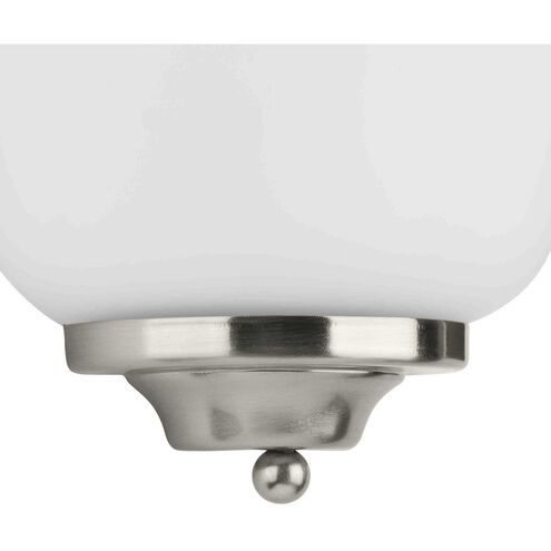 LED Sconce LED 8 inch Brushed Nickel ADA Wall Sconce Wall Light, Progress LED