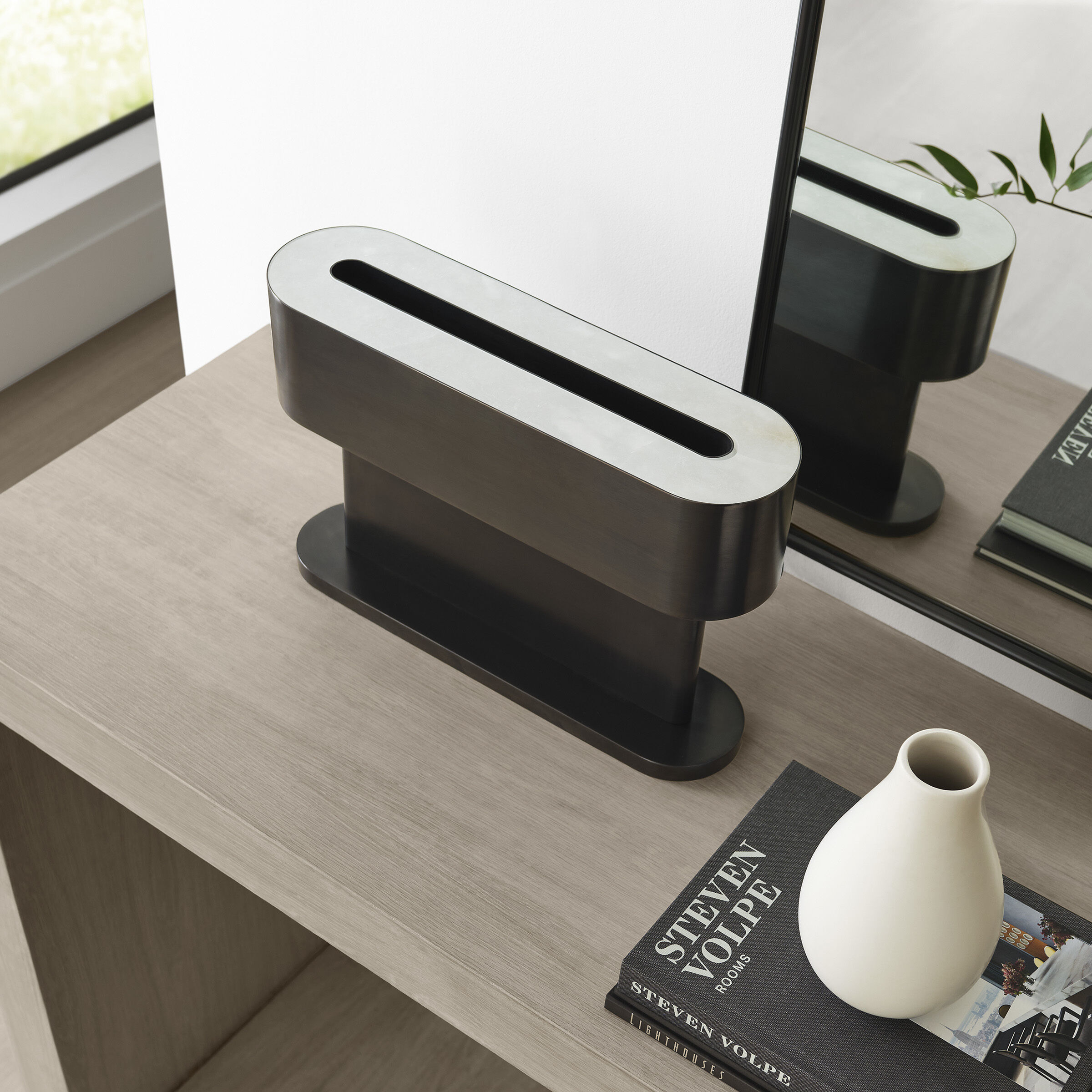 Kelly by Kelly Wearstler Wyllis 12 inch 33.00 watt Bronze Table Lamp Portable Light