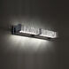 Beyond Guild LED 26 inch Black Bath Vanity & Wall Light, Beyond