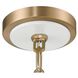 Xavier 1 Light 12 inch Vibrant Gold Mini Pendant Ceiling Light