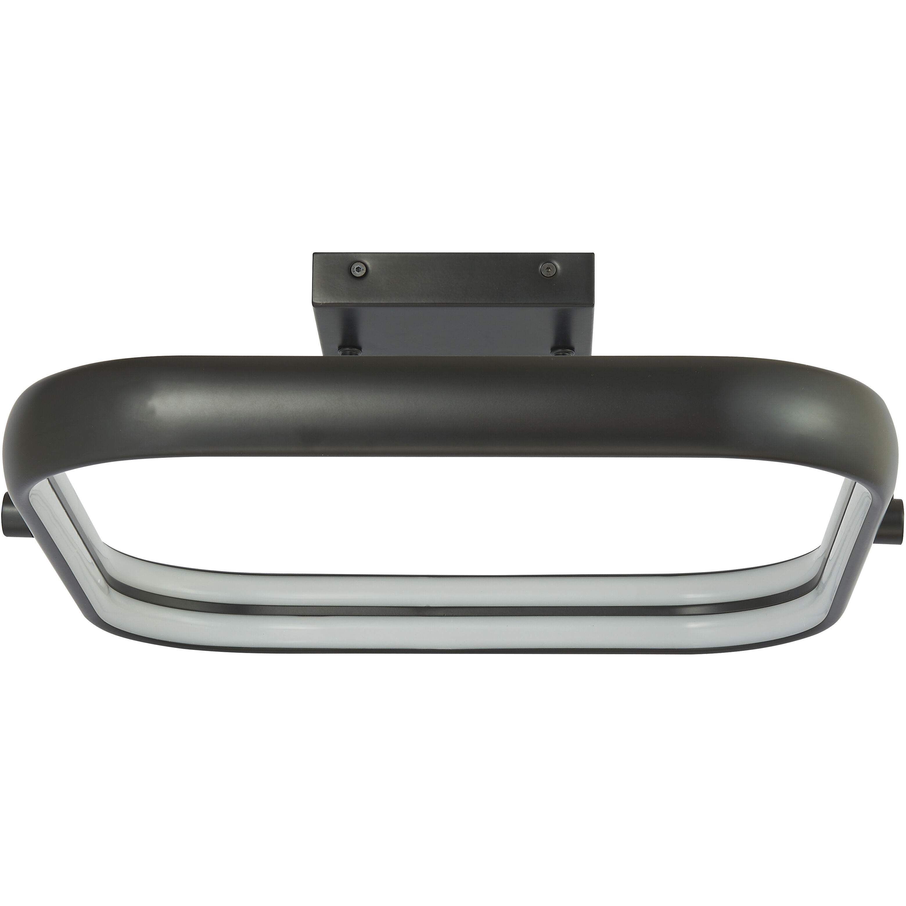 Rave LED 18 inch Matte Black Flush Mount Ceiling Light