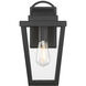 Brenwick 1 Light 13 inch Powder Coated Black Outdoor Wall Sconce