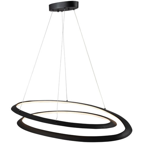 Ara LED 38.6 inch Black Pendant Ceiling Light