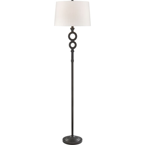 Hammered Home 67 inch 150 watt Bronze Floor Lamp Portable Light