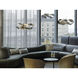Flux LED 26.5 inch Vintage Platinum Pendant Ceiling Light
