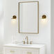 Sean Lavin Khan Sconce Wall Light in Burnished Brass