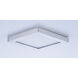 Wafer LED 4.5 inch Satin Nickel Flush Mount Ceiling Light