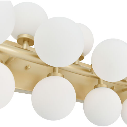 Arya LED 8 inch Satin Gold Wall Light