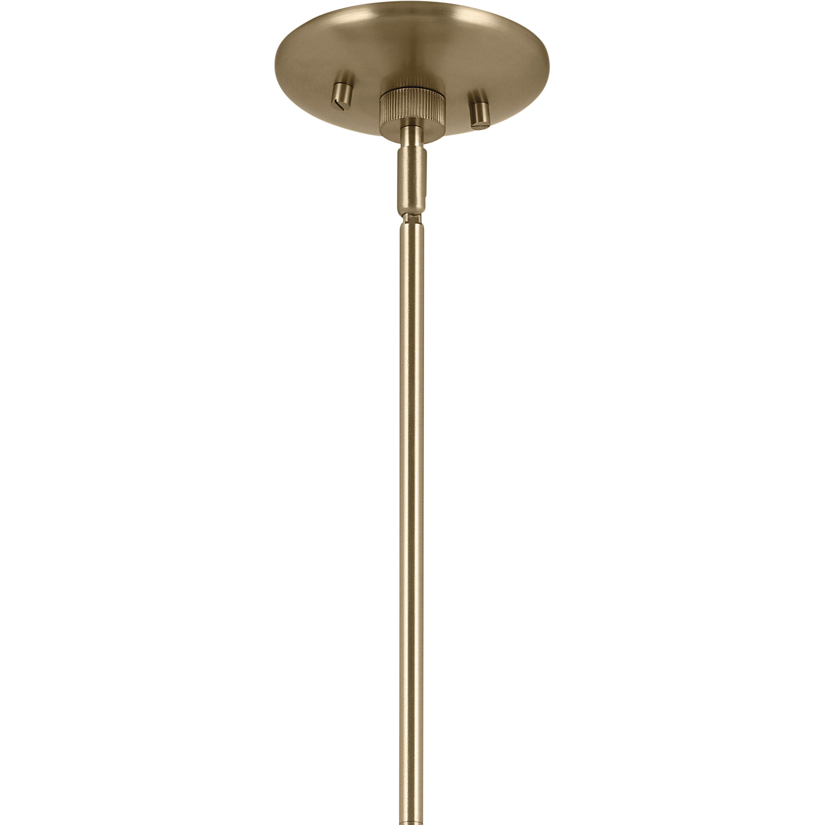 Phix LED 30.75 inch Champagne Bronze with Black Chandelier Ceiling Light