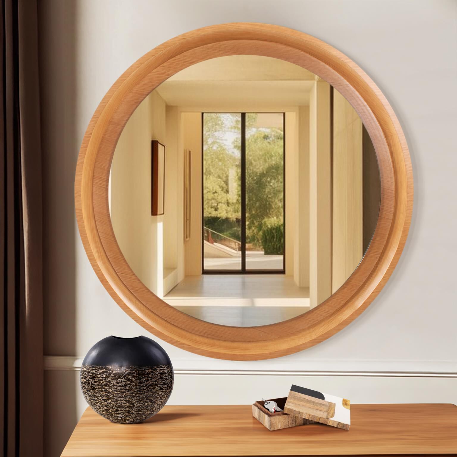 Danton 40 X 40 inch Brown Mirror