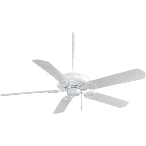 Sundowner 54 inch White Outdoor Ceiling Fan
