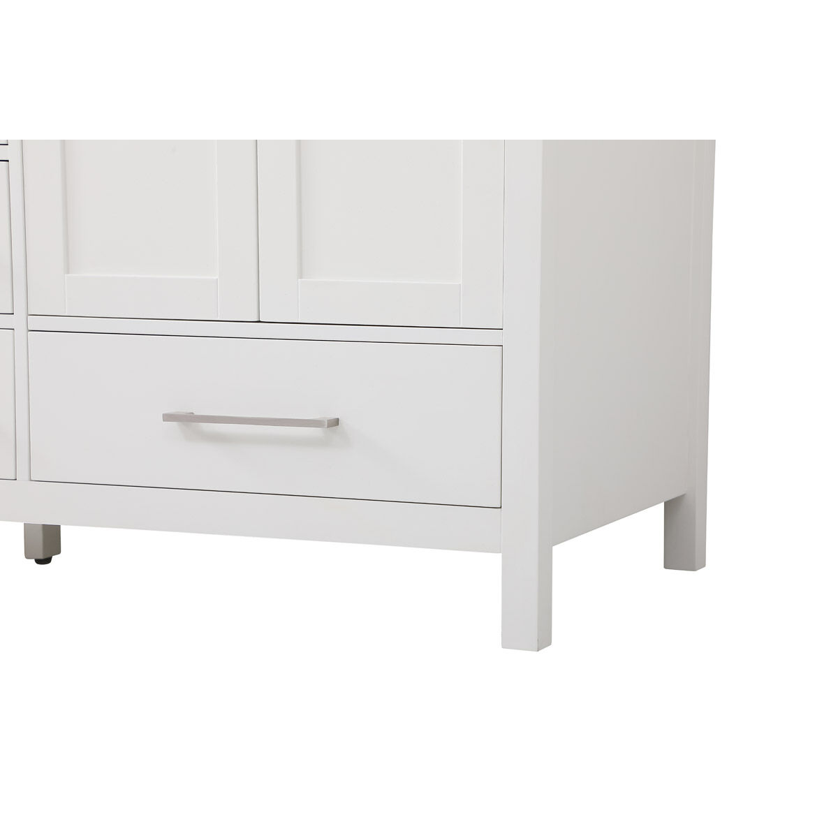 Irene 60 X 22 X 34 inch White Vanity Sink Set