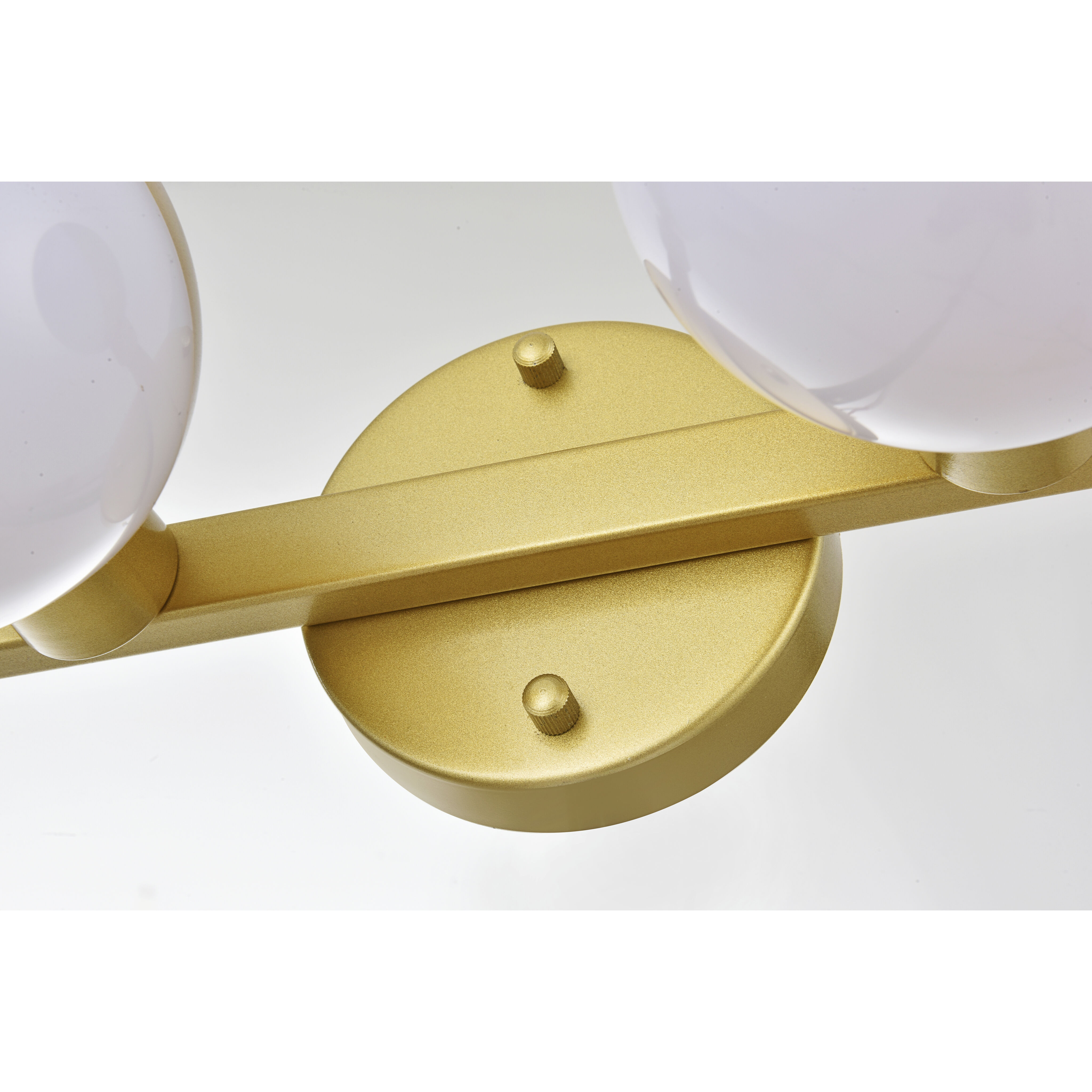 Majesty 2 Light 13 inch Brass Bath Sconce Wall Light