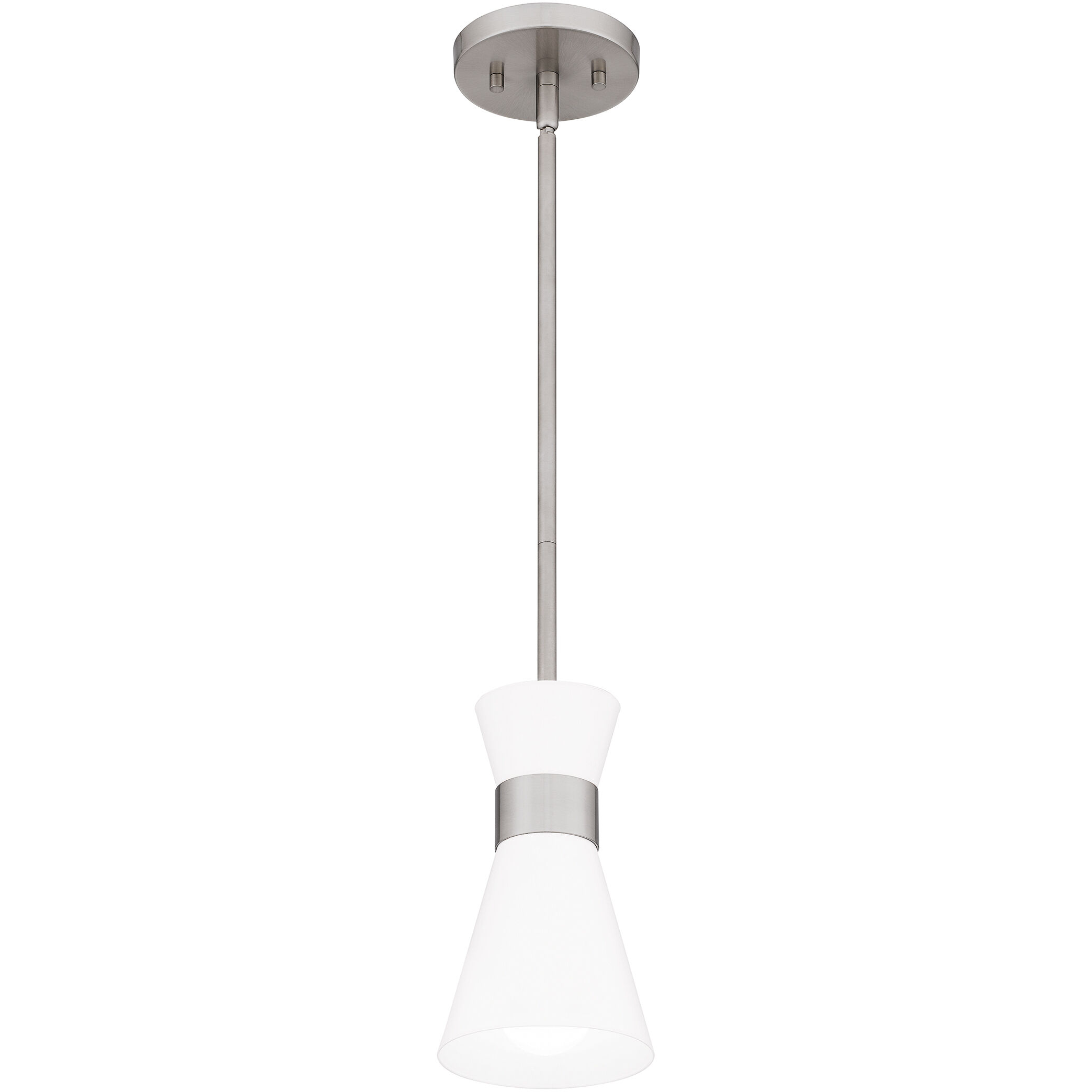 Fremont 1 Light 5 inch Brushed Nickel Mini Pendant Ceiling Light, Small