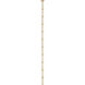 Sean Lavin Catena LED 0.8 inch Hand Rubbed Antique Brass Pendant Ceiling Light in 3000K, Remote 277V