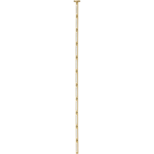 Sean Lavin Catena LED 0.8 inch Hand Rubbed Antique Brass Pendant Ceiling Light in 3000K, Remote 277V