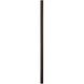 Outdoor Accessories 84 inch Weathered Charcoal Outdoor Pole