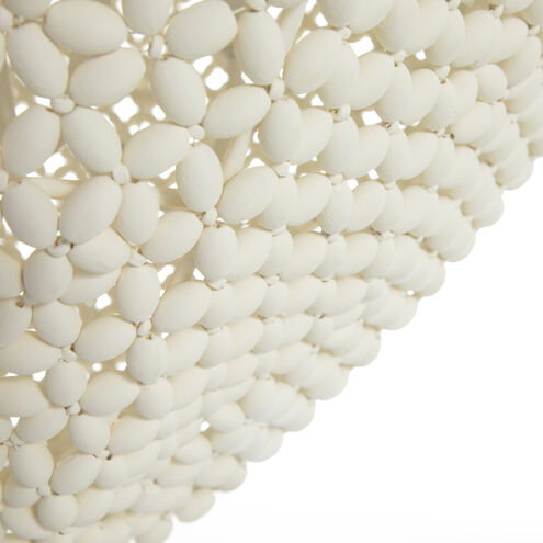 Rita 4 Light 34 inch Winter White / Natural Pendant Ceiling Light