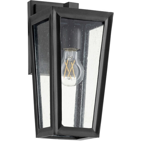 Bravo 1 Light 12 inch Noir Outdoor Wall Mount