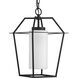 Chilton 1 Light 11 inch Textured Black Outdoor Hanging Lantern