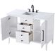 Blakely 48 X 34 inch White Bathroom Vanity Cabinet