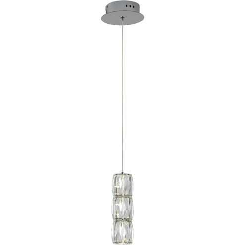 Canada LED 6 inch Chrome LED Single Pendant Lighting Ceiling Light