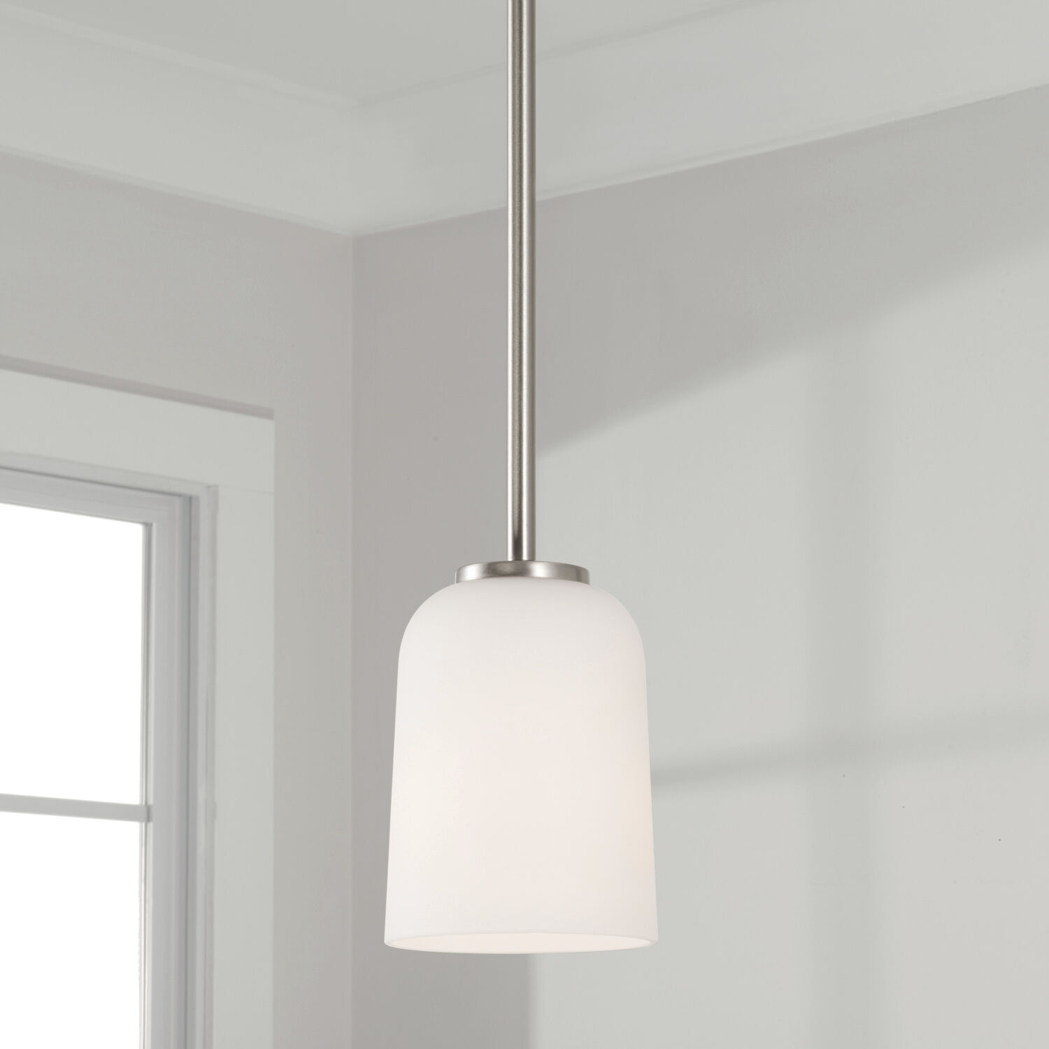 Lawson 1 Light 5 inch Brushed Nickel Pendant Ceiling Light