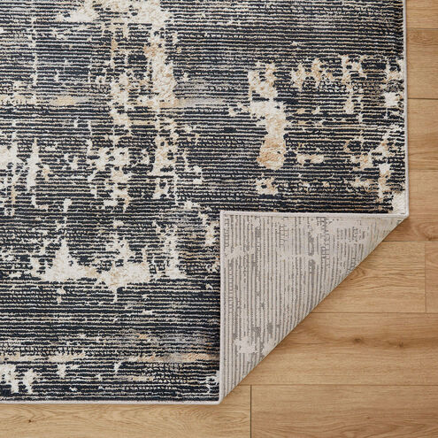 Jasmine 158 X 118 inch Black/Grey Rug in 10 x 13