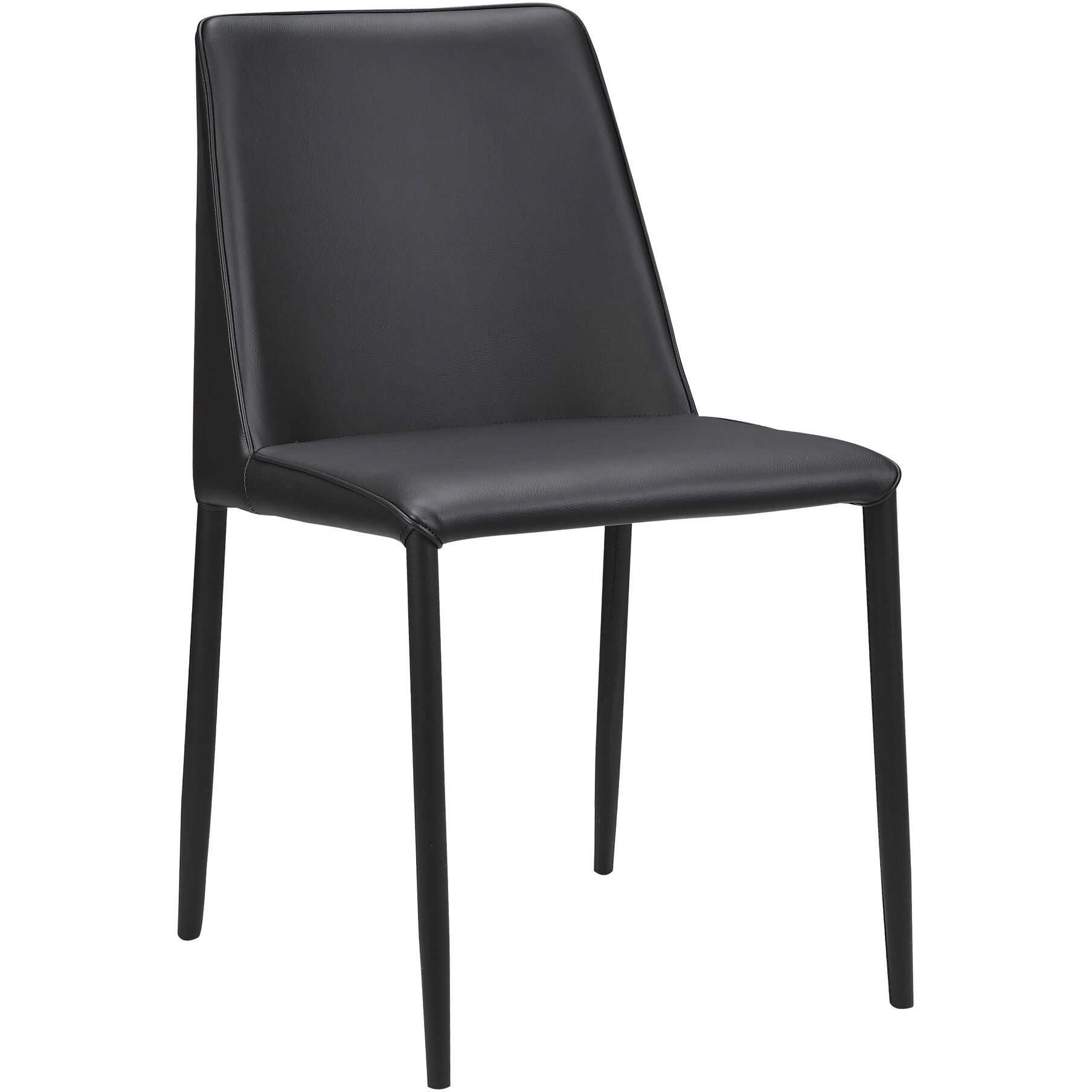 Nora Black Dining Chair, Set of 2
