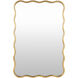 Ismenia 35.83 X 24.02 inch Gold Mirror