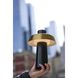 Pirlo 11.75 inch 4.00 watt Black with Antique Brass Accents Cordless Table Lamp Portable Light, ADS360